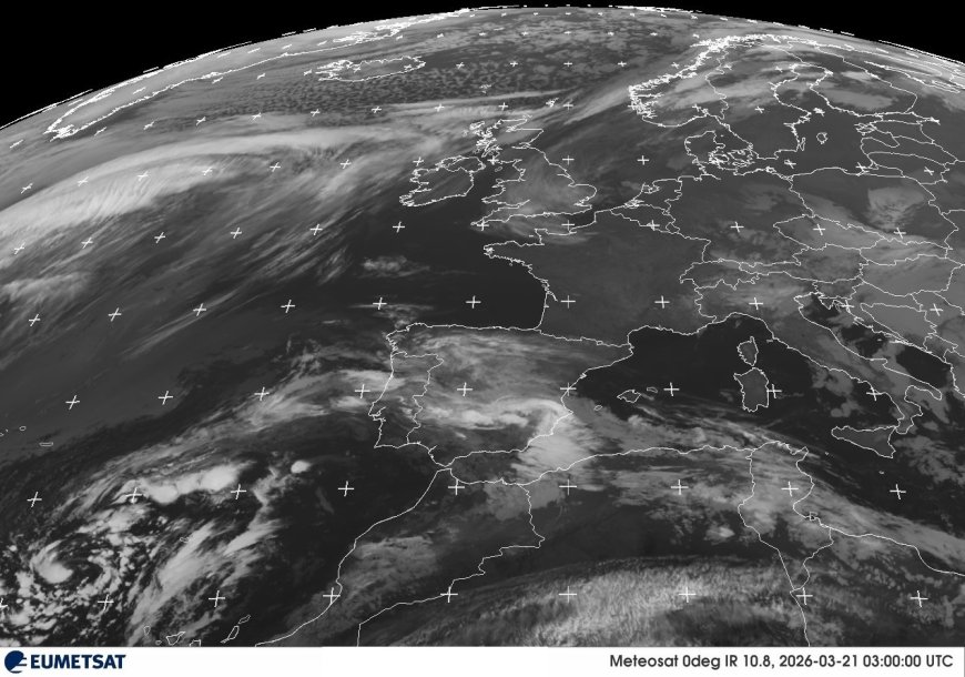 Imagen Meteosat IR10.8