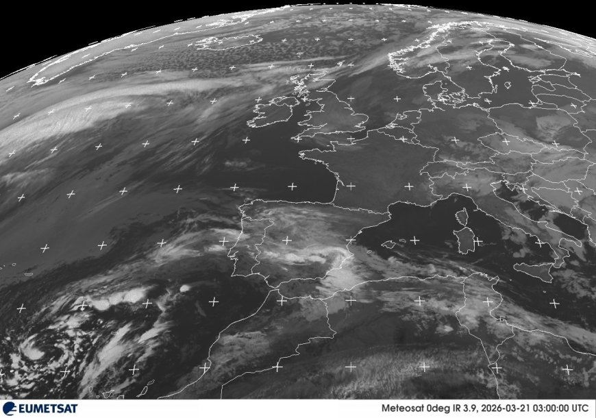 Imagen Meteosat IR3.9