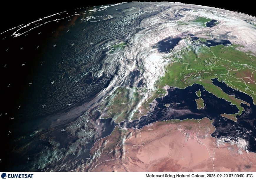 Imagen Meteosat Natural