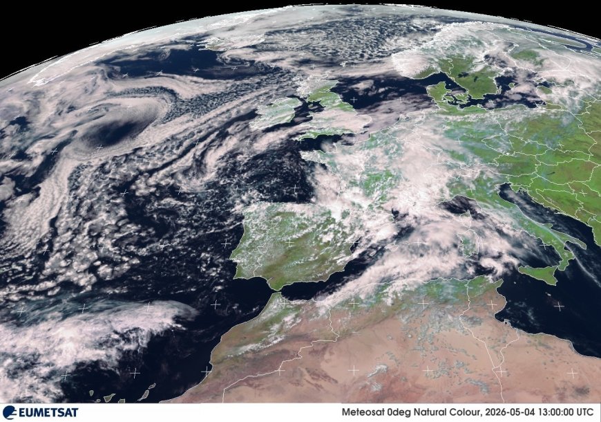 Imagen Meteosat Natural