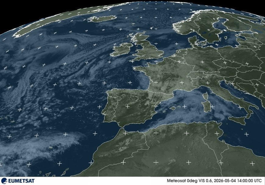 Imagen Meteosat VIS0.6